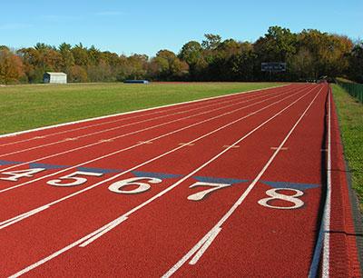 Inside running track near on sale me